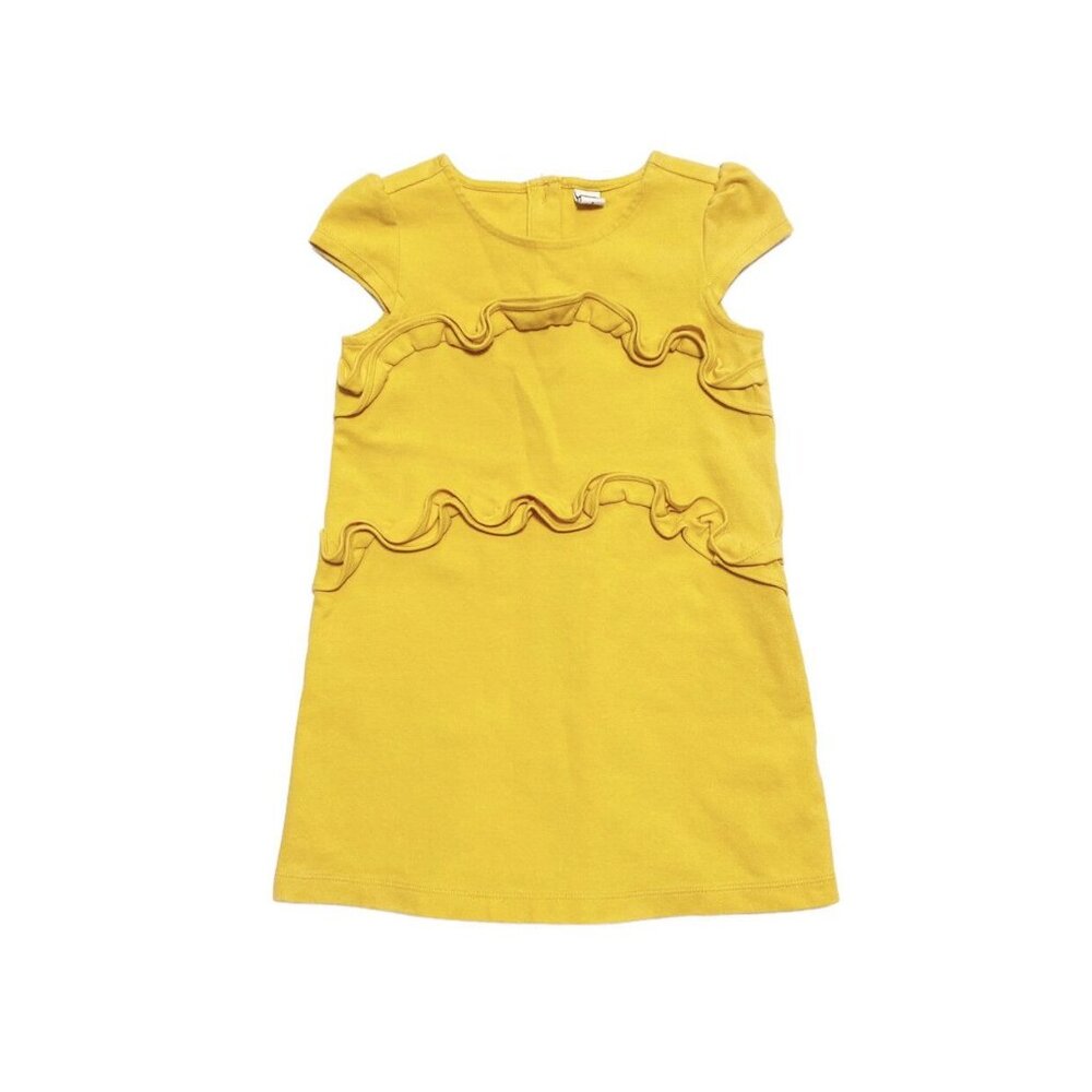Janie & Jack A-Line Shift Dress Yellow Size 3